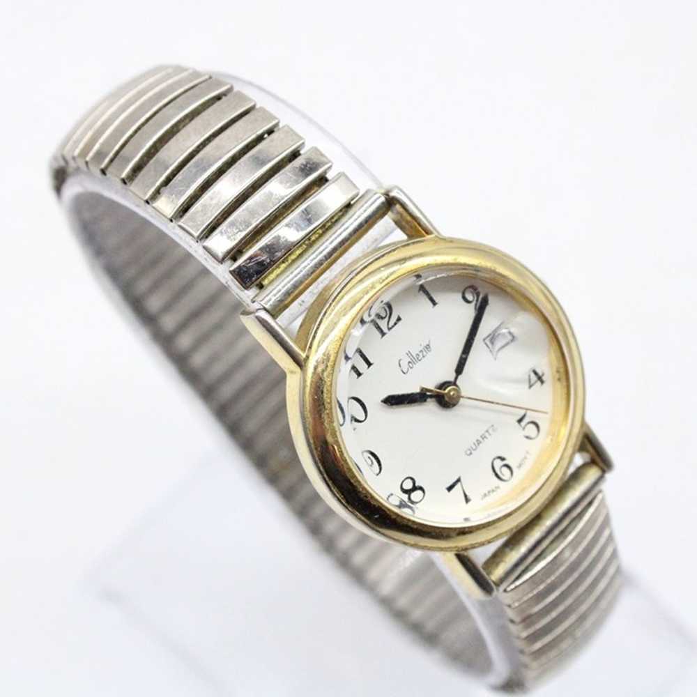 Vintage Collezio Watch Womens Gold Tone Steel Eas… - image 4