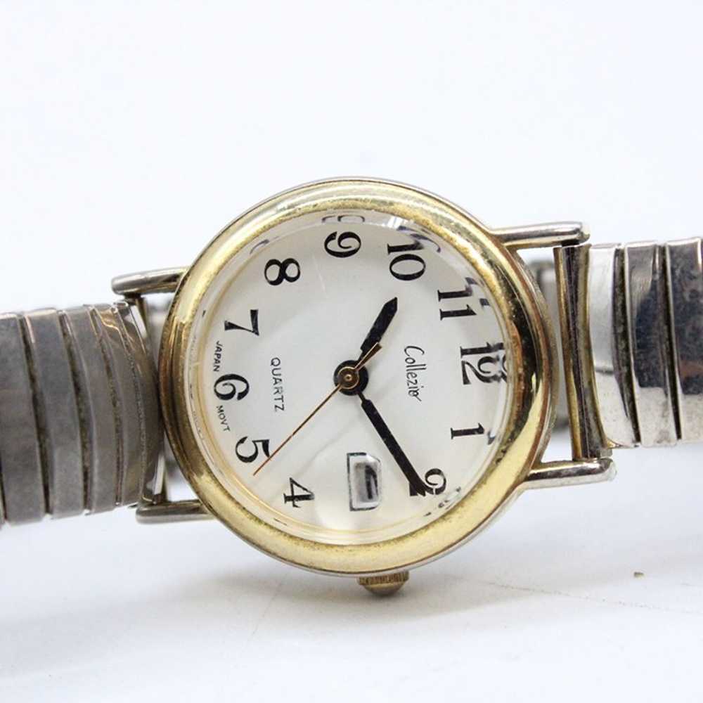 Vintage Collezio Watch Womens Gold Tone Steel Eas… - image 6