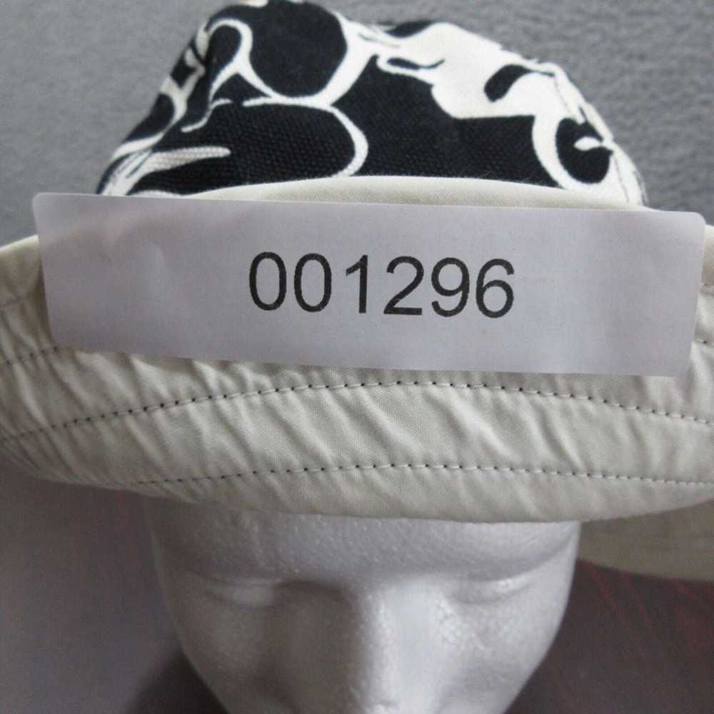 Jantzen Vintage Bucket Hat Black White Floral Y2K… - image 10