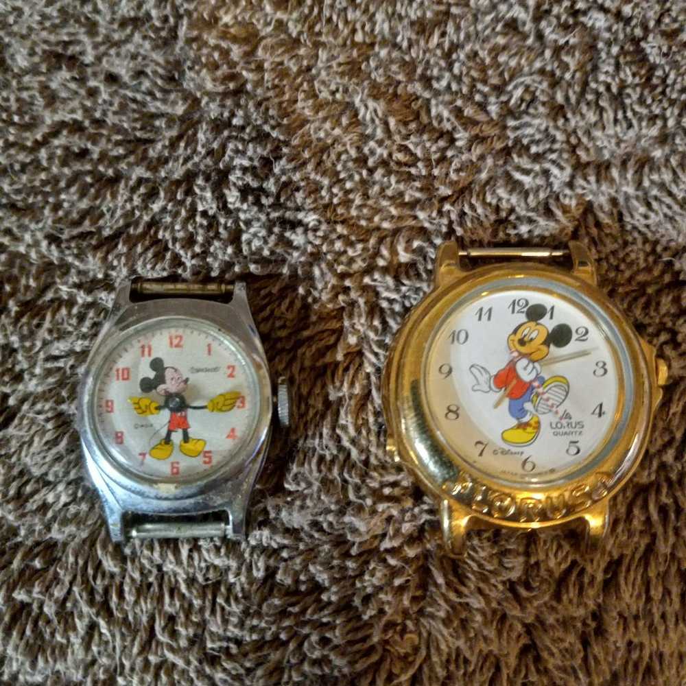 Two Mickey Mouse watches Disney - image 1