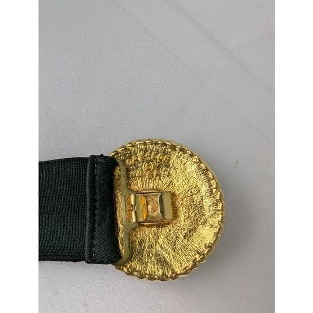 Vintage Day-Lor Brass Gold Tone Buckle Stretchy 2… - image 3