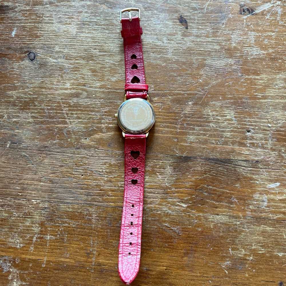 Vintage 1993 Betty Boop Watch with Red Band - image 5