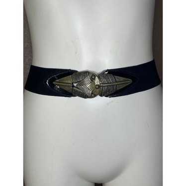 Vintage Omega metal arrow elastic band belt size … - image 1