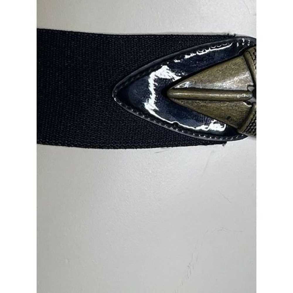 Vintage Omega metal arrow elastic band belt size … - image 3