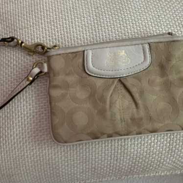 Coach Wristlet coin purse