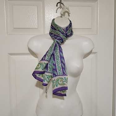 Vintage Sarah Coventry Polyester Scarf Made In It… - image 1