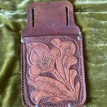 Tooled Leather Belt