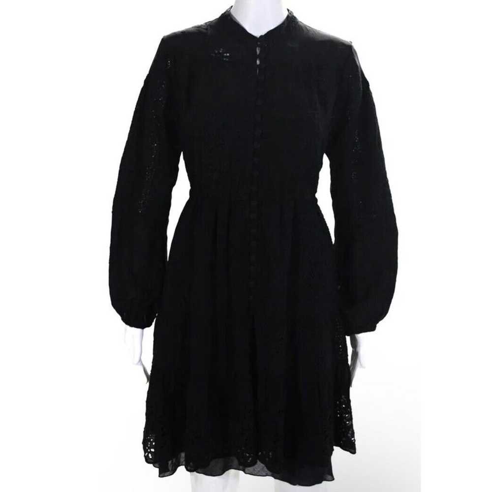 Johnny Was Lexan Dress Women's Size Small Black C… - image 1