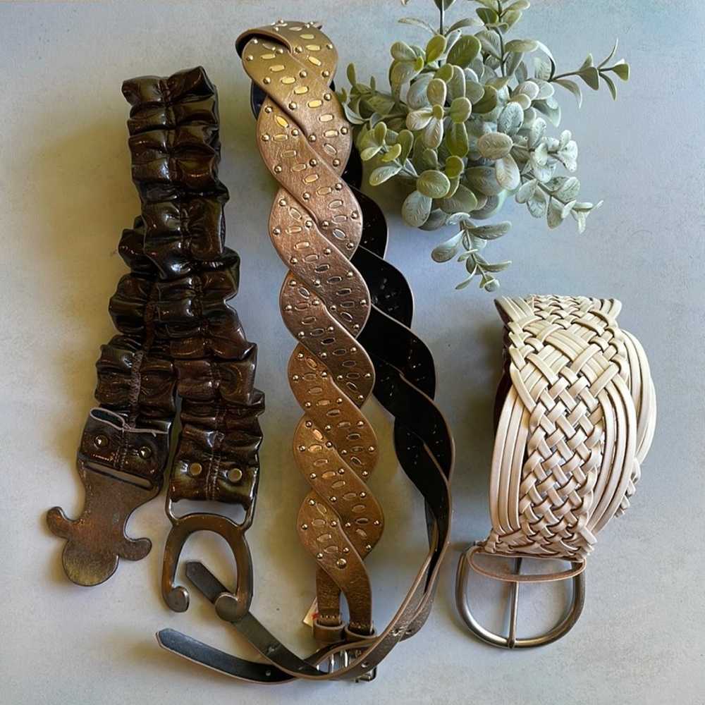 Three fashion belts - image 1