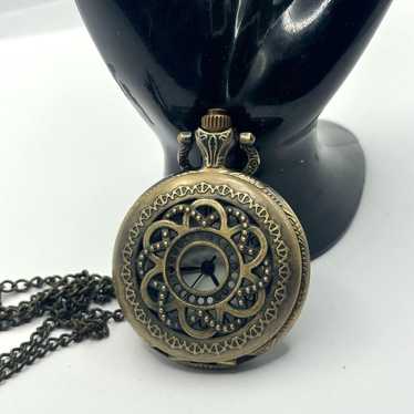 Vintage Gold Watch Pendant