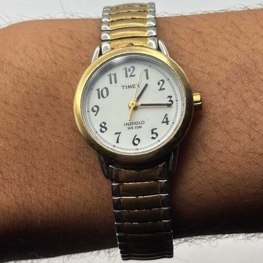 Vintage Gold Timex Watch - image 2