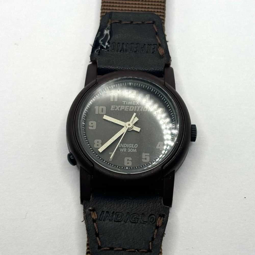 Vintage Brown Timex Watch - image 3