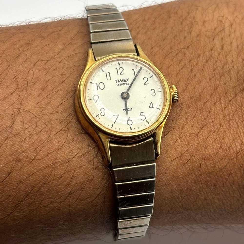 Vintage Gold Timex Watch - image 1