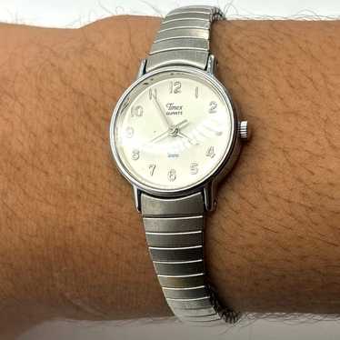 Vintage Silver Timex Watch - image 1