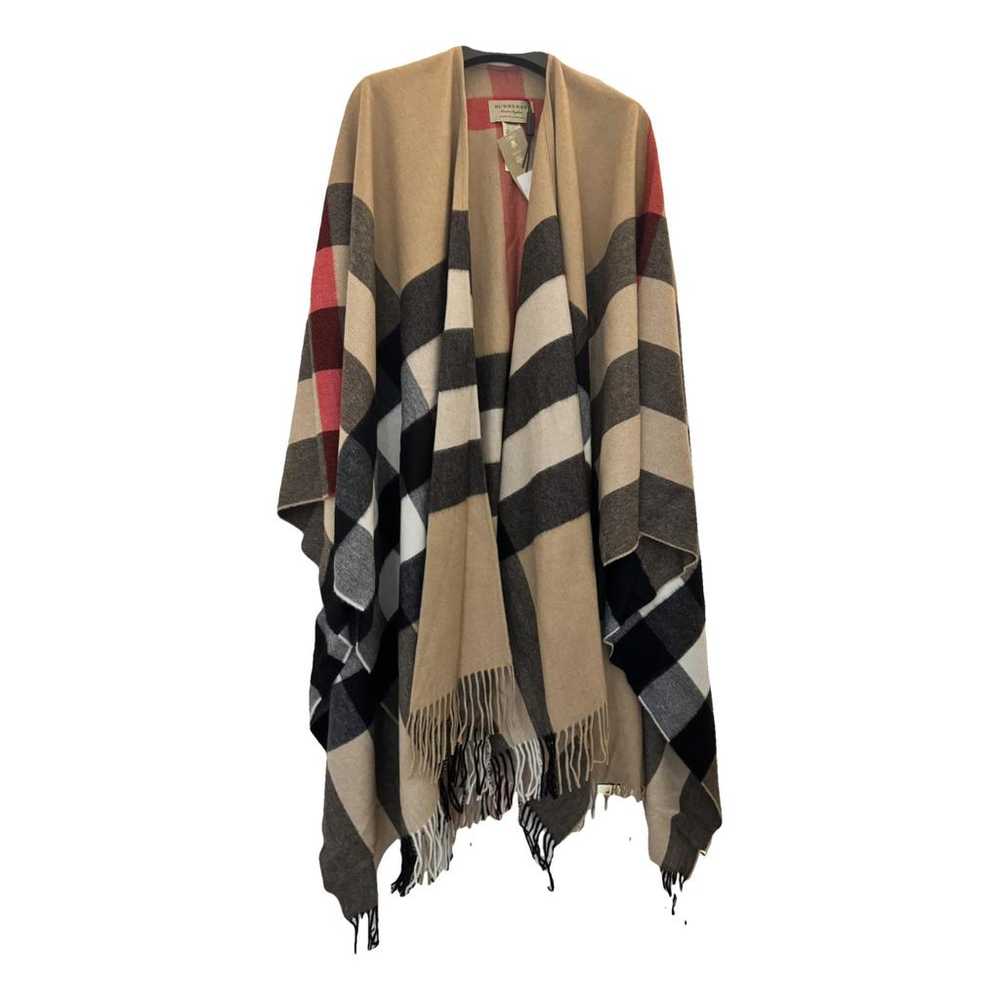 Burberry Cashmere poncho - image 1