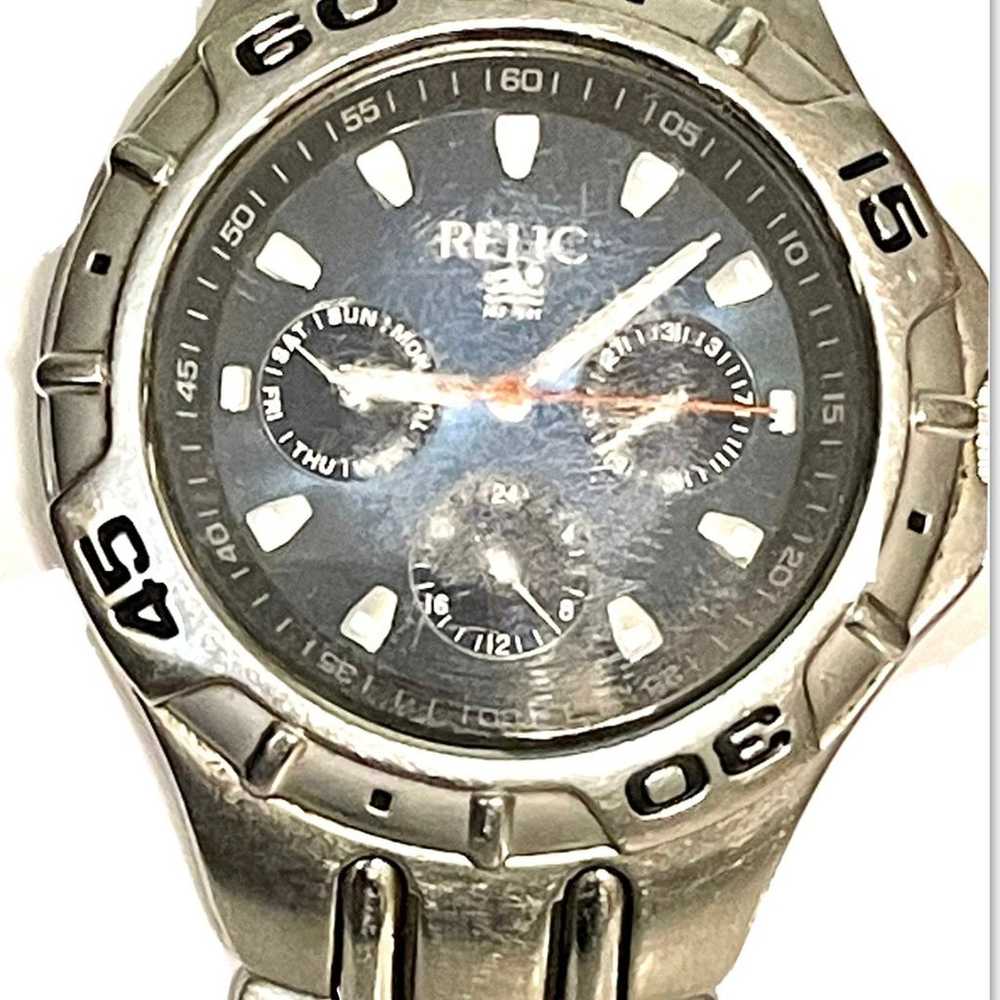 Vintage Women’s or Men’s Relic Wet Watch - image 3