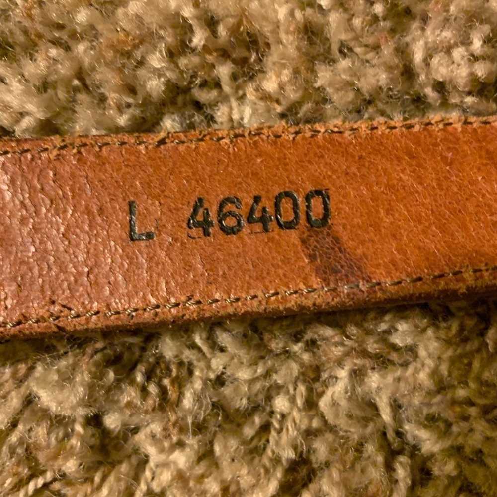 Vintage Brighton 1993 Leather Belt - image 6