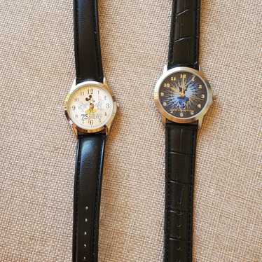 Vintage Mickey Mouse Leather Watches