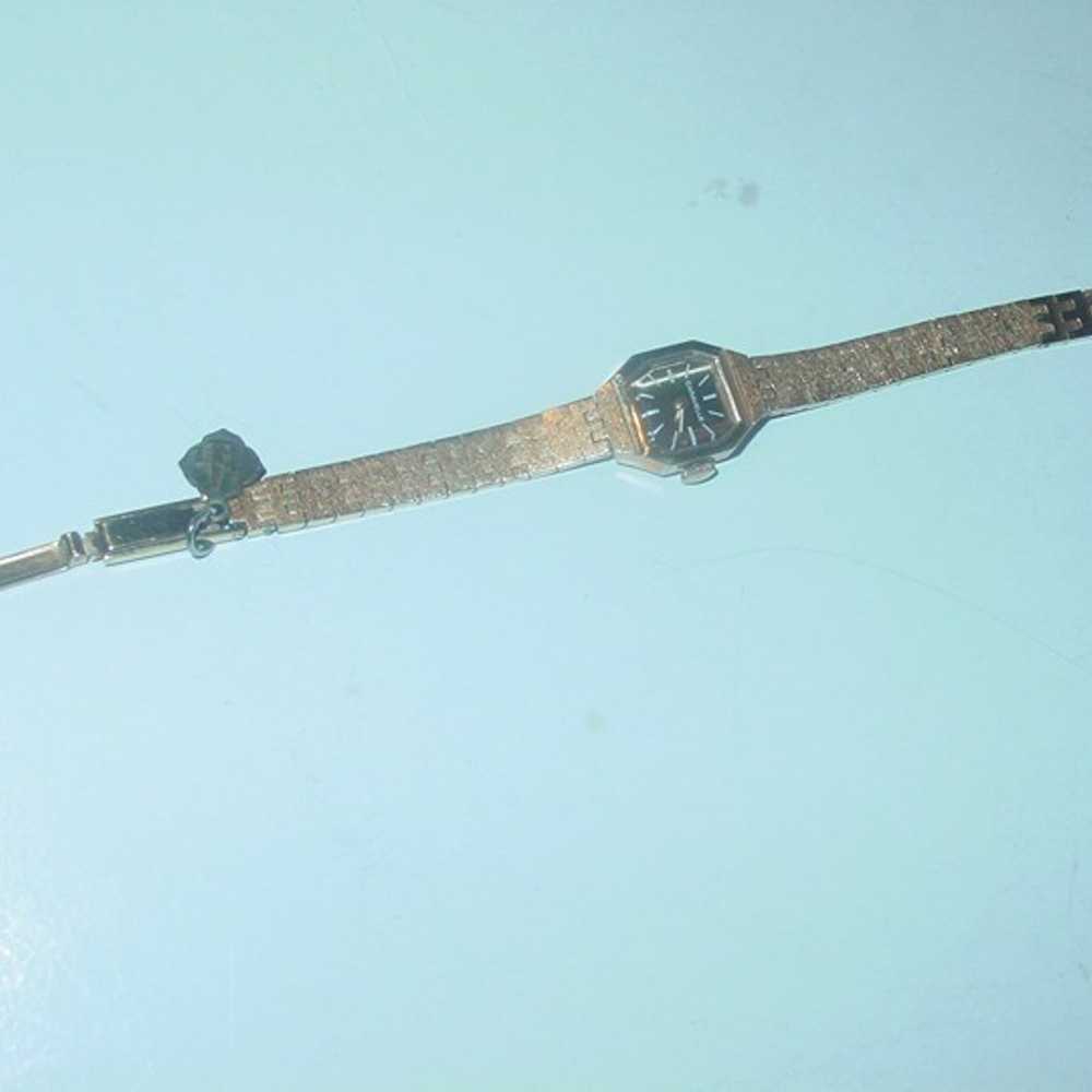 Vintage Caravelle Swiss Ladies Wind Up Watch - image 1