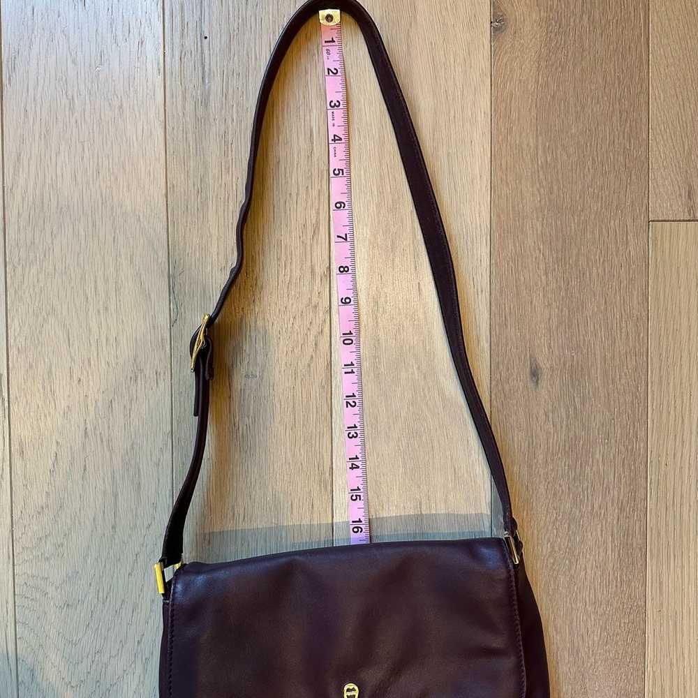 Vintage Etienne Aigner Womens Crossbody Burgundy … - image 12