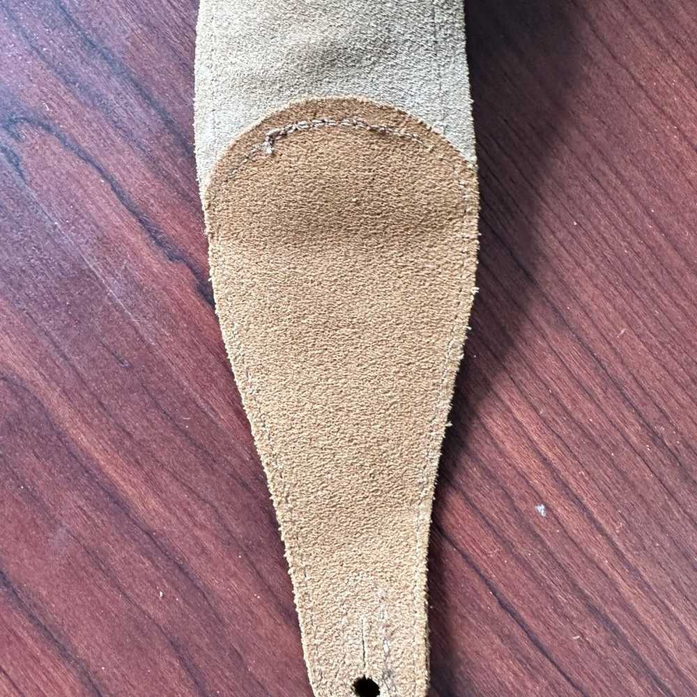 Vintage Levy's Leathers Guitar Strap with Sun Pat… - image 5