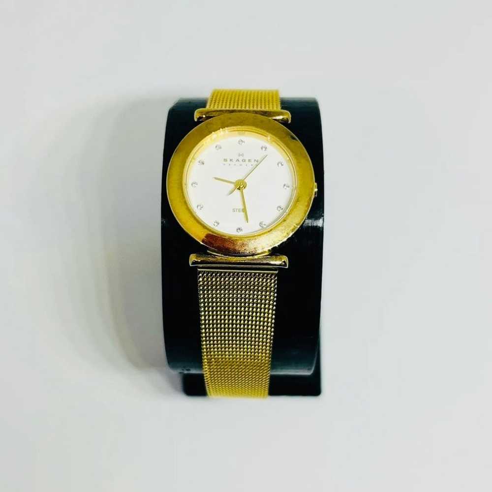 Skagen Denmark Ladies Vintage Watch RN:107SGGD - image 2