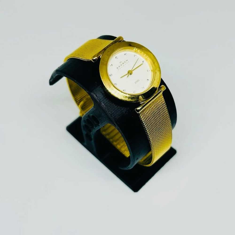 Skagen Denmark Ladies Vintage Watch RN:107SGGD - image 3