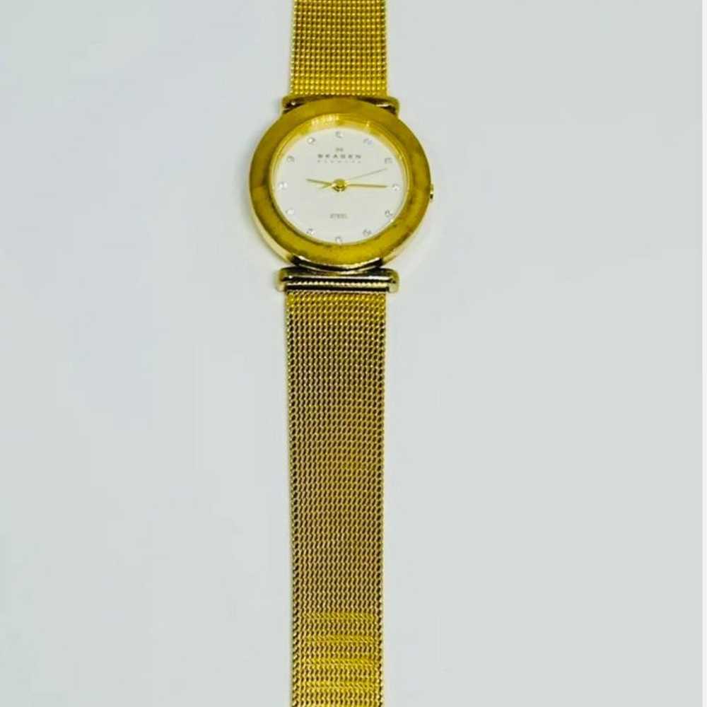 Skagen Denmark Ladies Vintage Watch RN:107SGGD - image 6