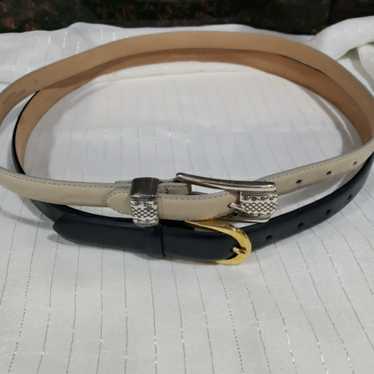 Lot of 2 Talbots size L Belt