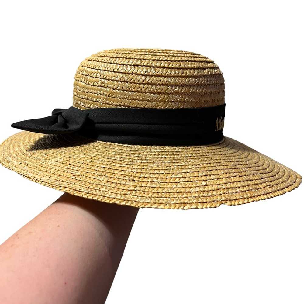 Olympics 1996 Vintage Atlanta Womens Straw Hat me… - image 2