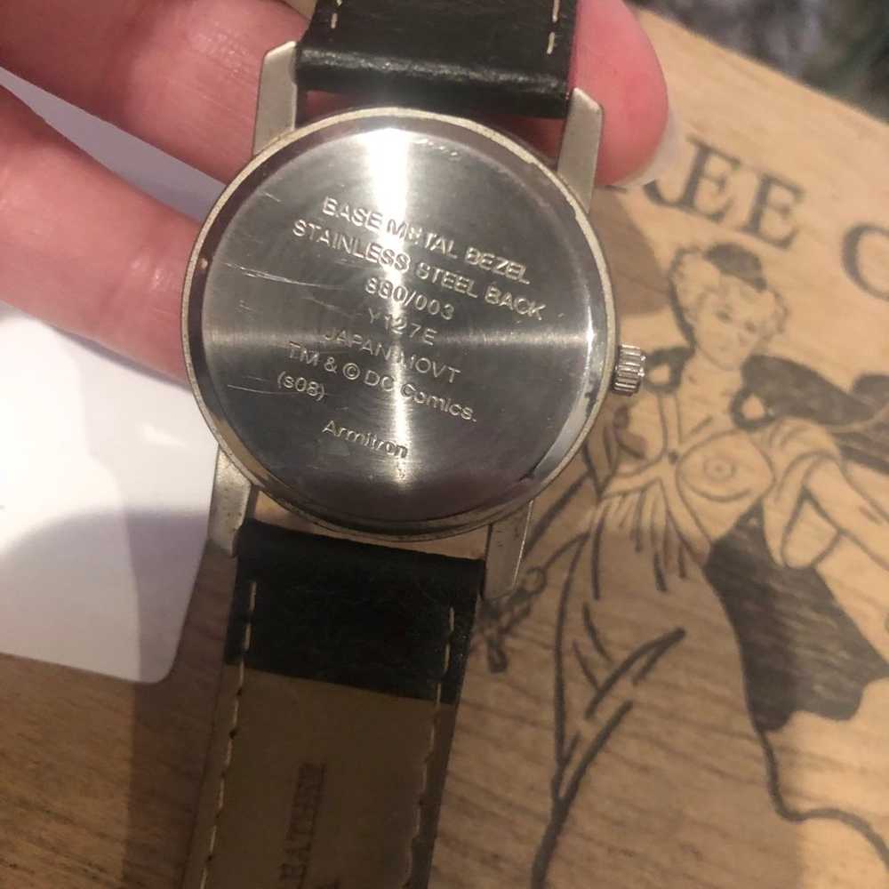 Vintage wonder women watch genuine leather - image 2