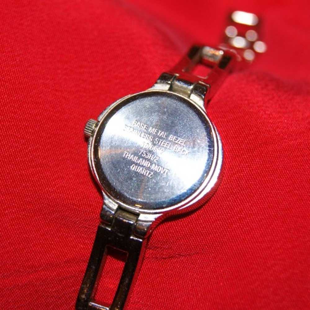 Vintage Anne Klein Diamond Wristwatch - image 2