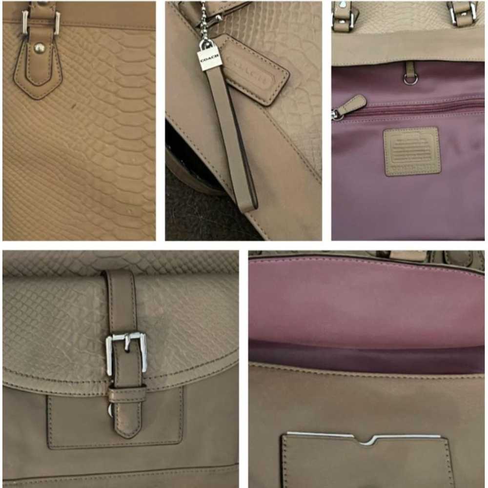 Coach Leather tote - image 12