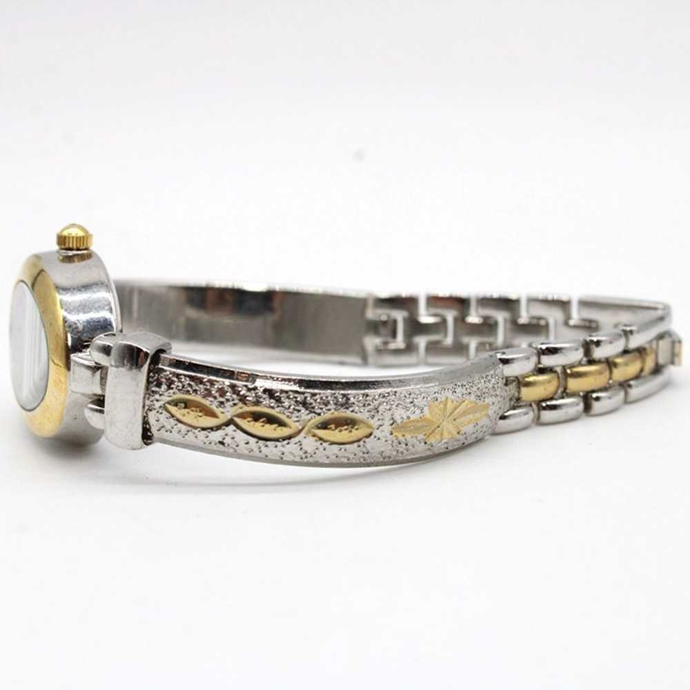 Vintage BENRUS Watch Womens Classic Silver Tone C… - image 7