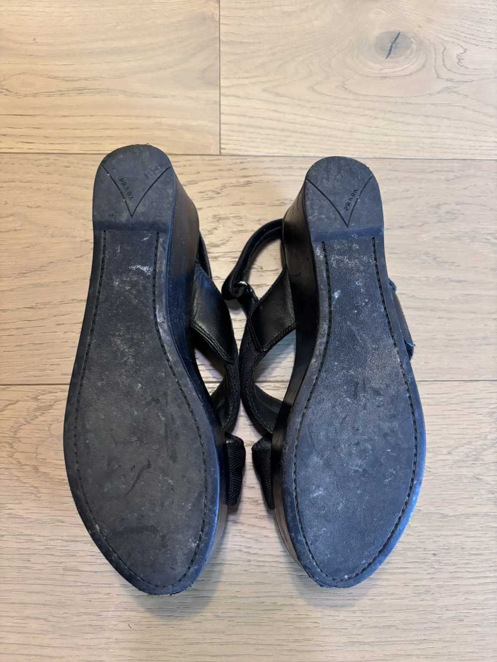 Prada × Streetwear × Vintage Prada Platform Wedge… - image 4