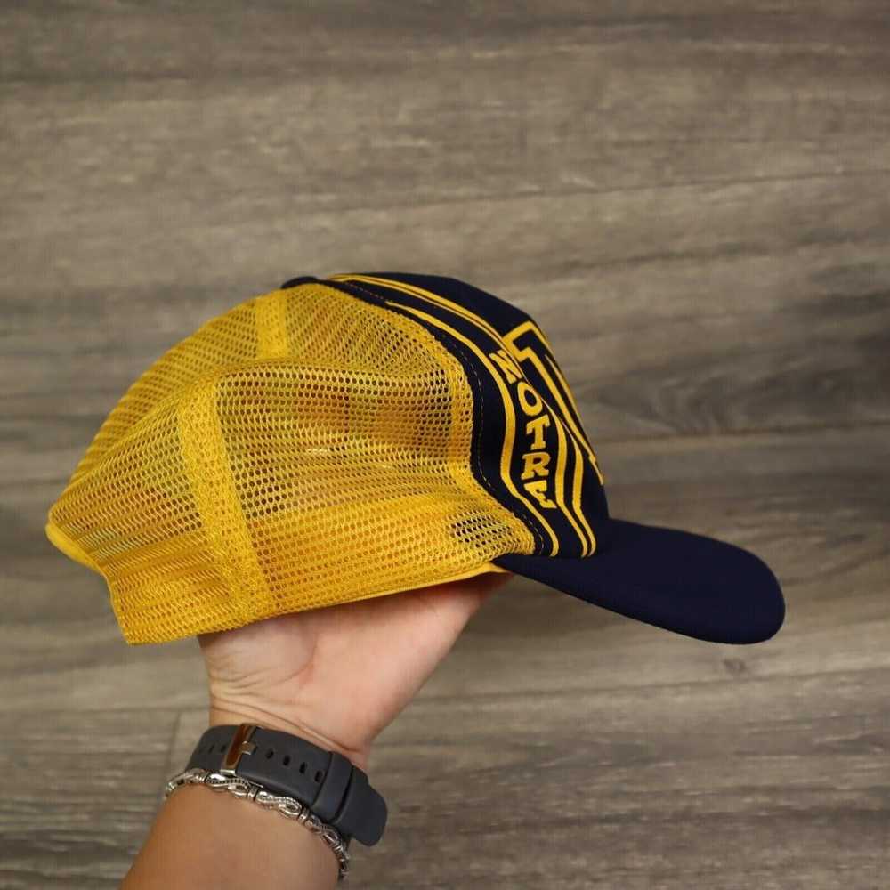 Vintage Notre Dame Mesh Snapback 3 ND Spell out T… - image 4