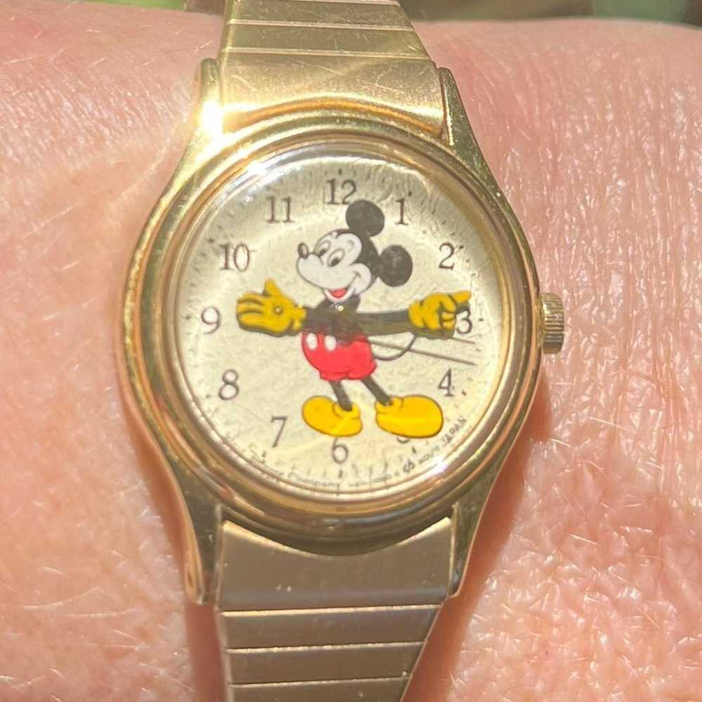 Vintage Mickey Mouse Watch Womens - image 12