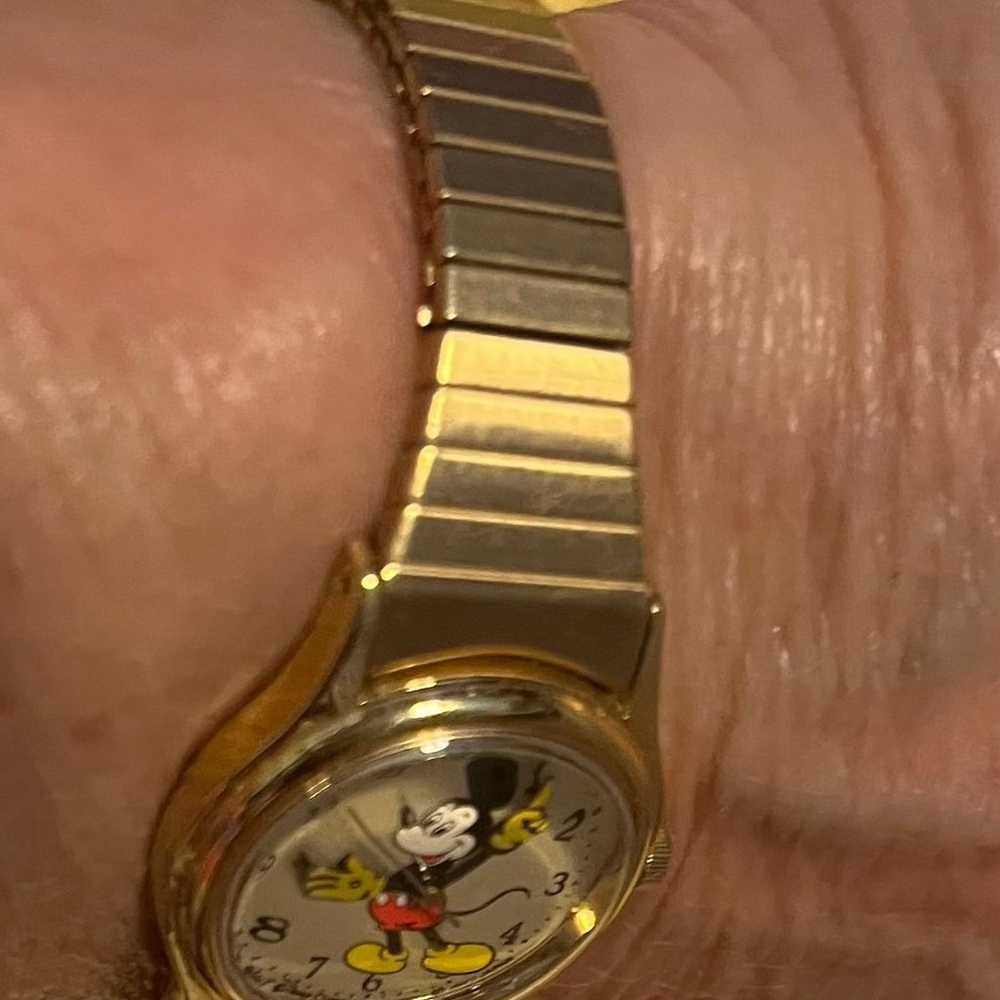 Vintage Mickey Mouse Watch Womens - image 4