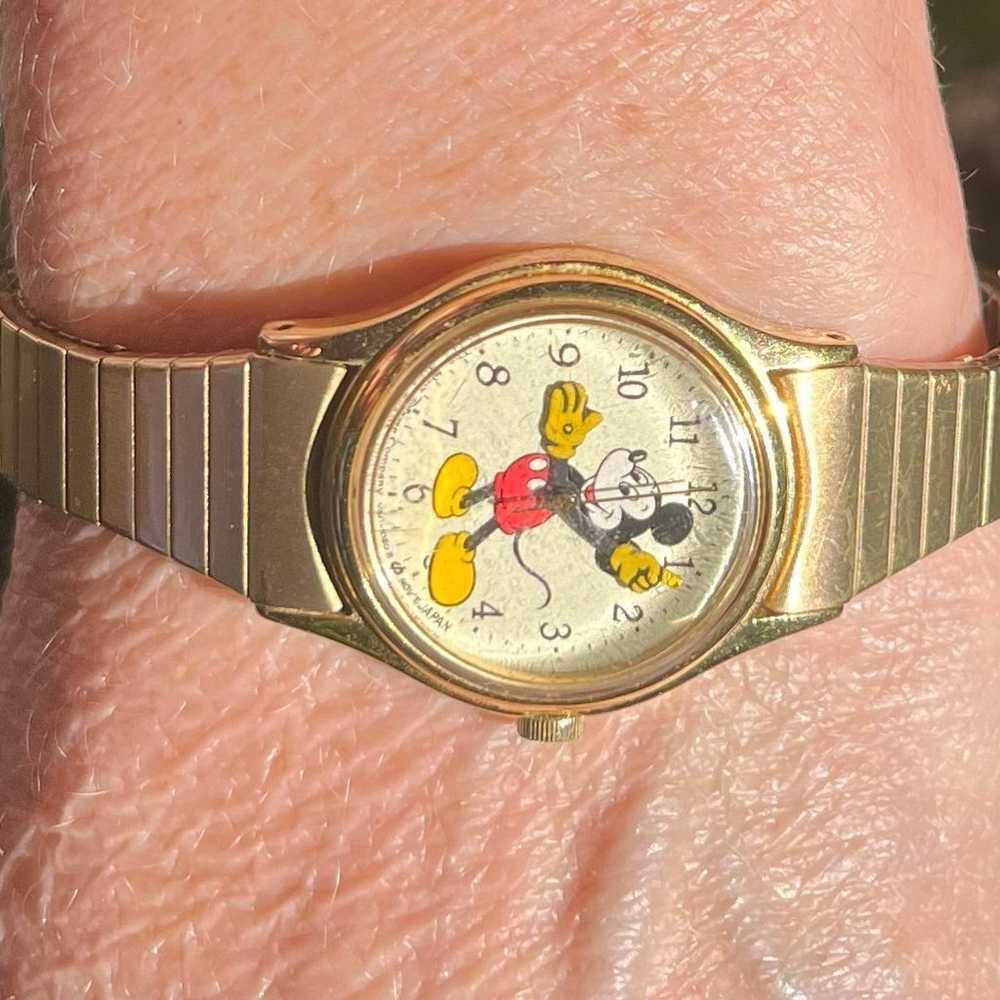 Vintage Mickey Mouse Watch Womens - image 5