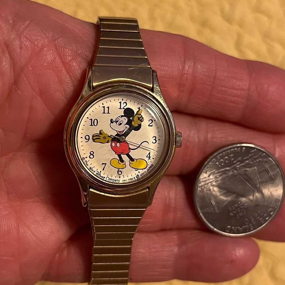 Vintage Mickey Mouse Watch Womens - image 8