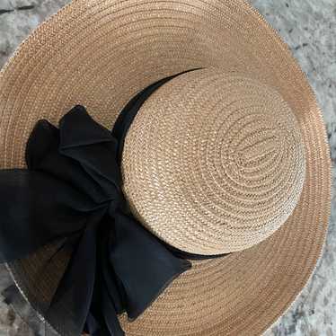 Vintage straw hat women