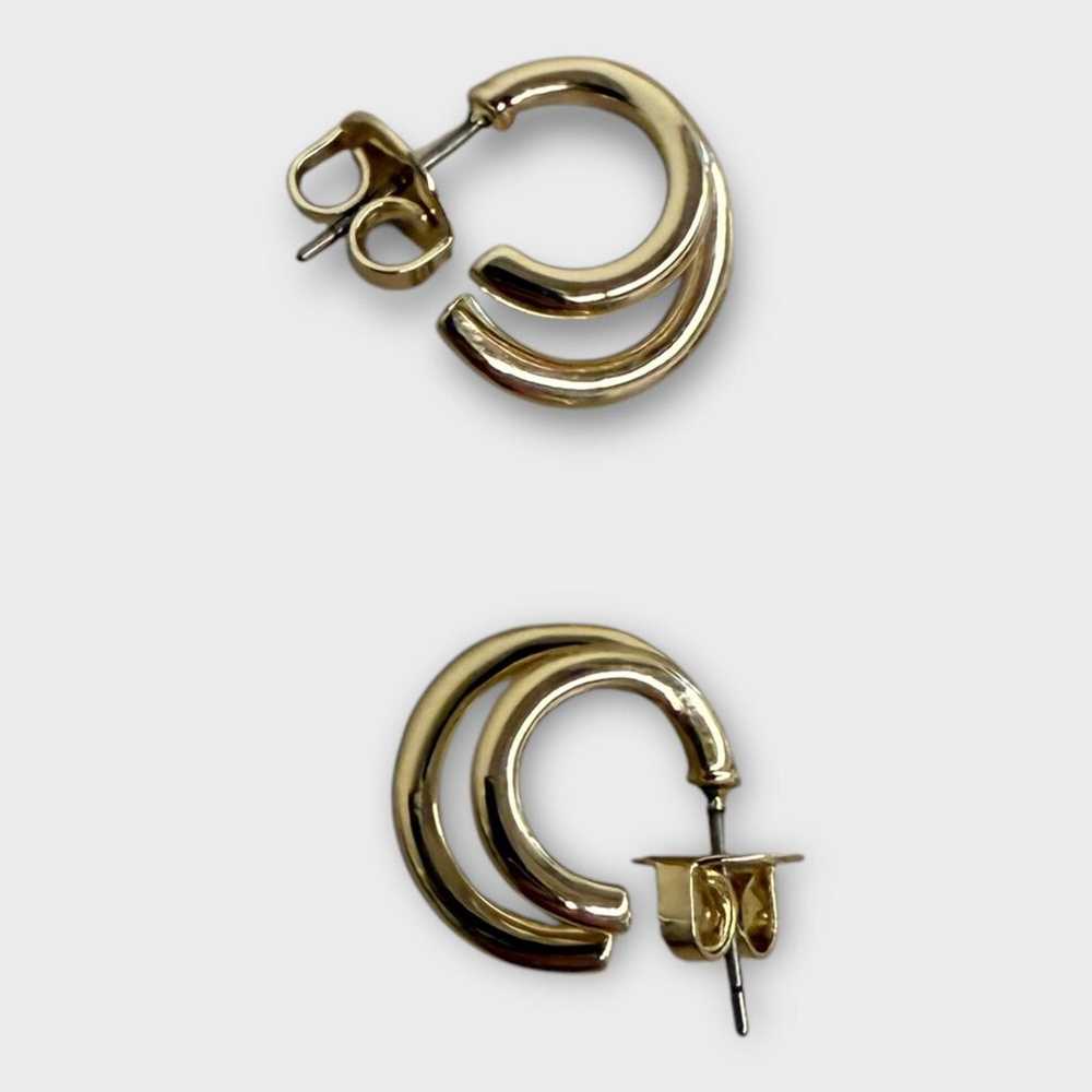 Ana Luisa Scarlett Double Hoop Earrings - image 3