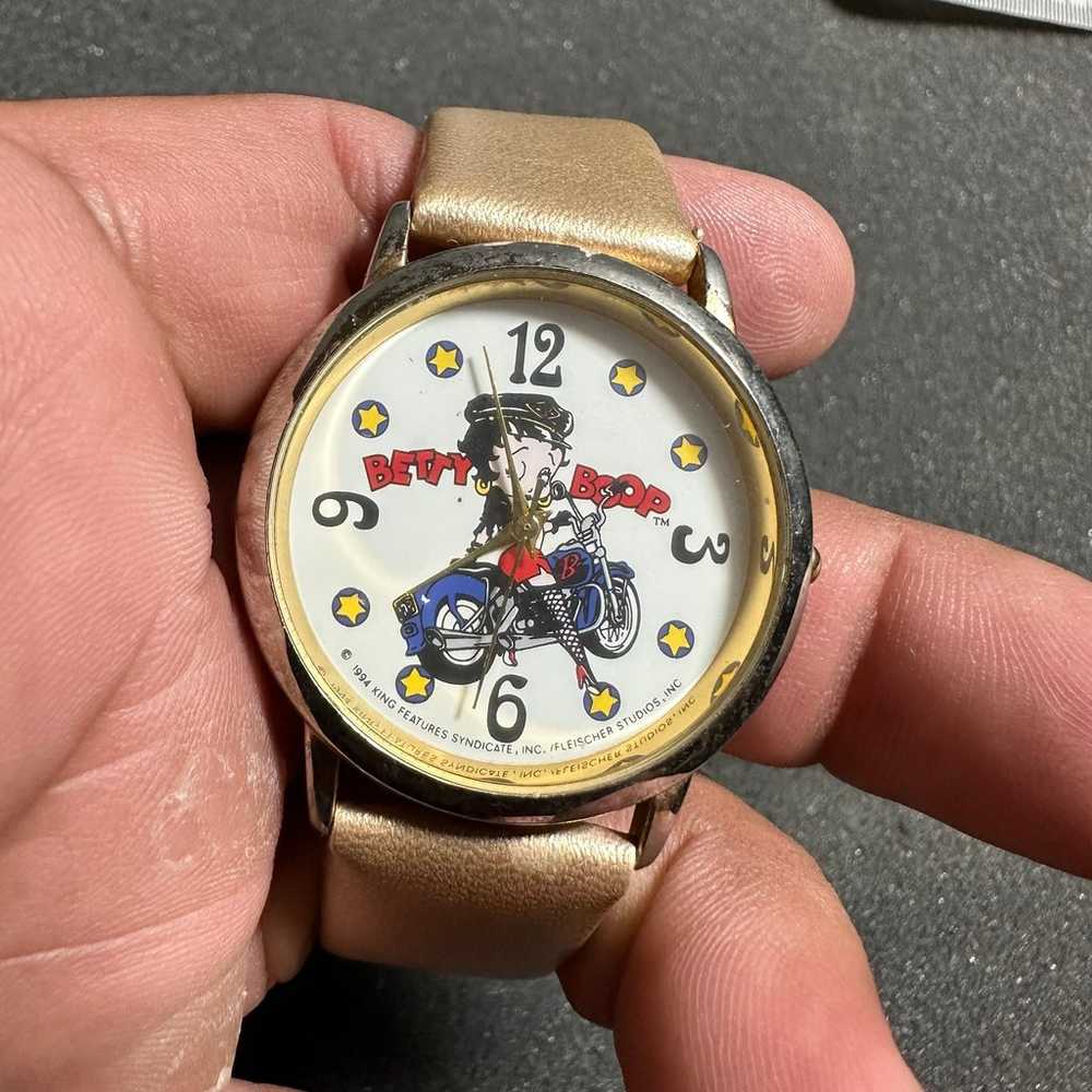 Vintage 1994 Ladies Betty Boop Quartz Watch King … - image 1