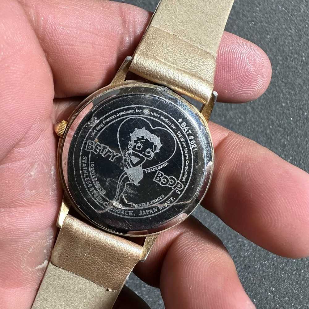 Vintage 1994 Ladies Betty Boop Quartz Watch King … - image 8