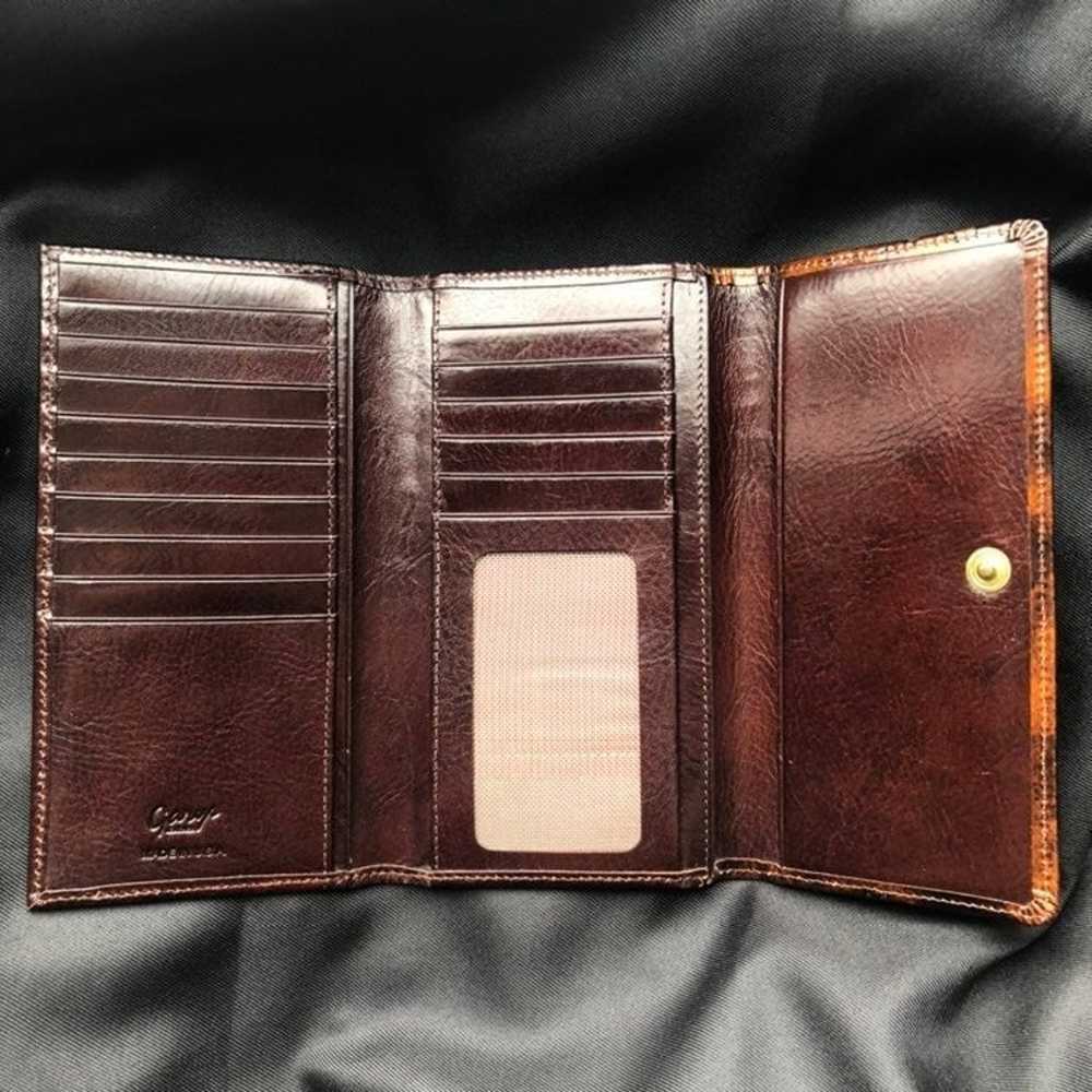 Rare Golf Leather Embossed Wallet - image 5