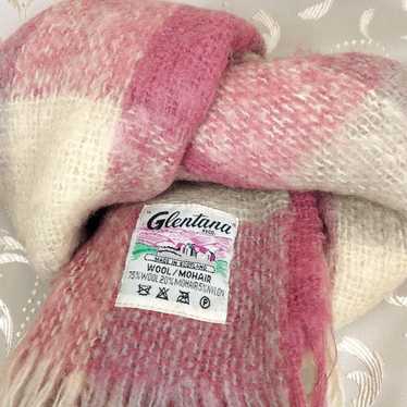 GLENTANA Mohair Wool Knee Blanket Scarf High Qual… - image 1