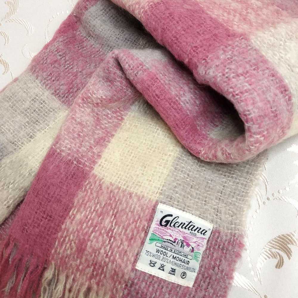 GLENTANA Mohair Wool Knee Blanket Scarf High Qual… - image 2