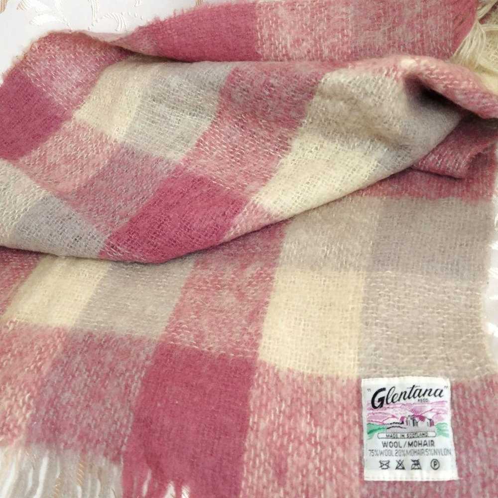 GLENTANA Mohair Wool Knee Blanket Scarf High Qual… - image 3