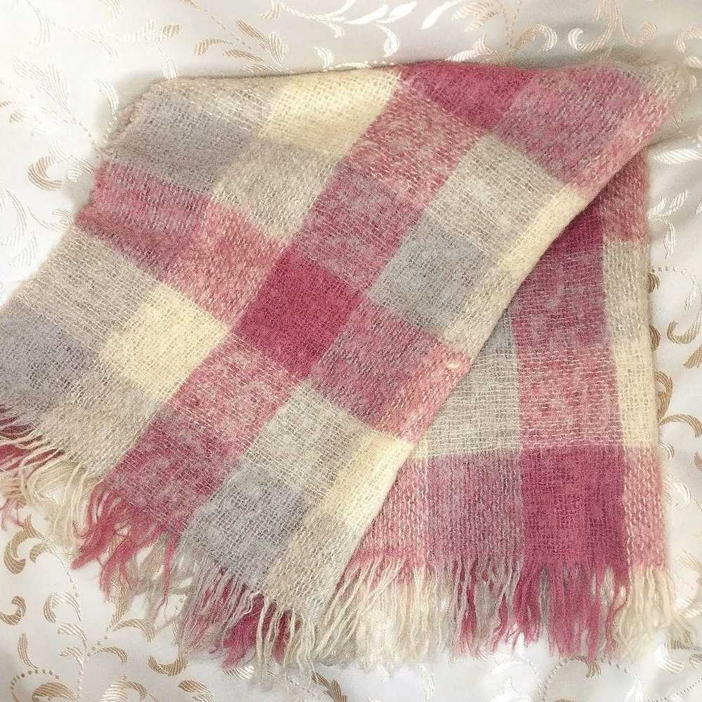 GLENTANA Mohair Wool Knee Blanket Scarf High Qual… - image 7