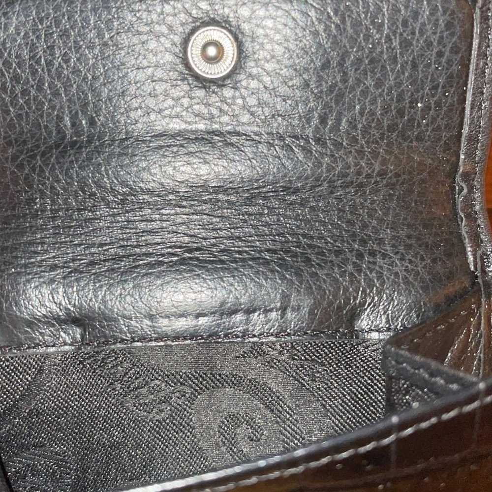 Vintage Brighton Black Crocodile Small Wallet - image 2